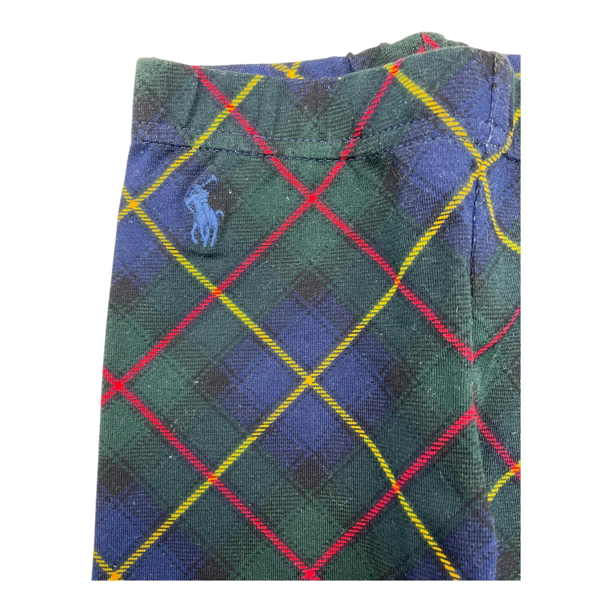 RALPH LAUREN leggins tinta unita con fantasia Verde per Neonata 312950931001 VERDE RALPH LAUREN