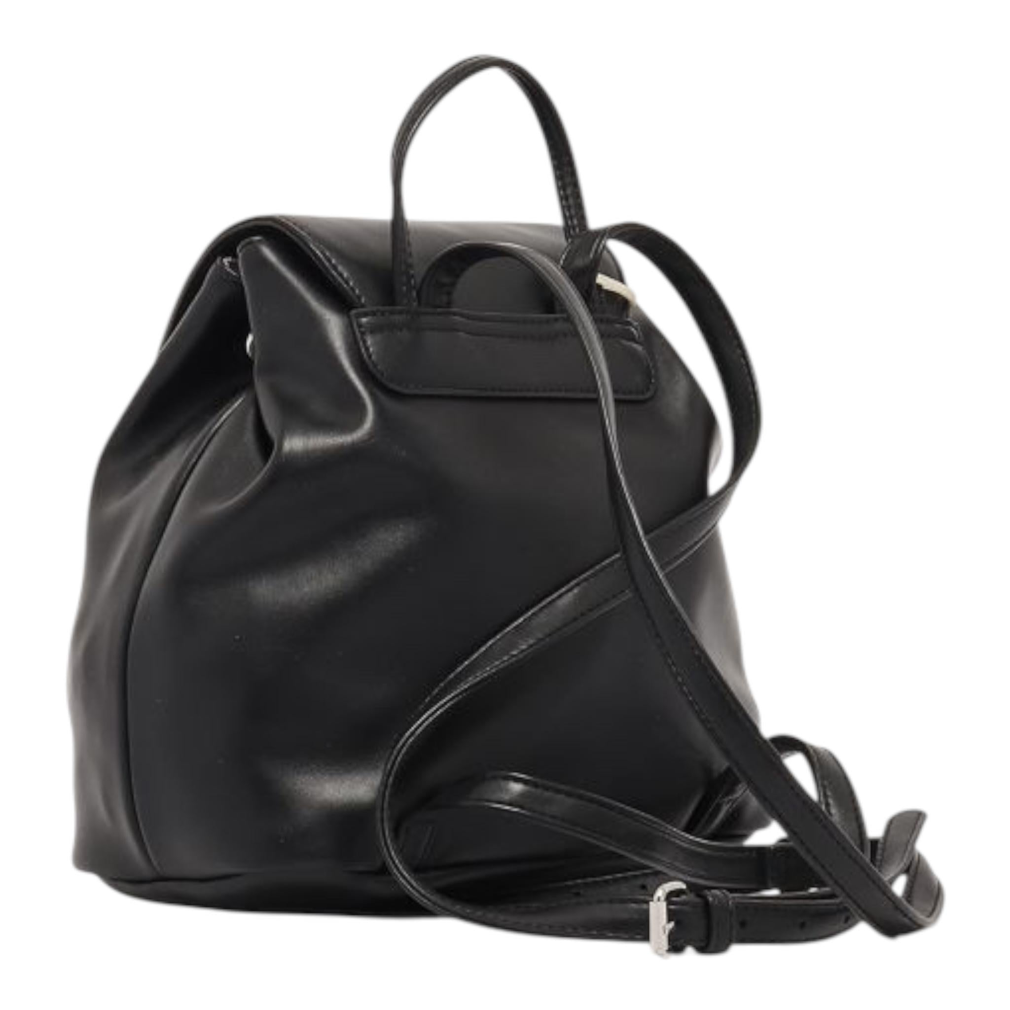 TWINSET zaino tinta unita in ecopelle Nero per Bambina 242GJ8022 NERO TWINSET