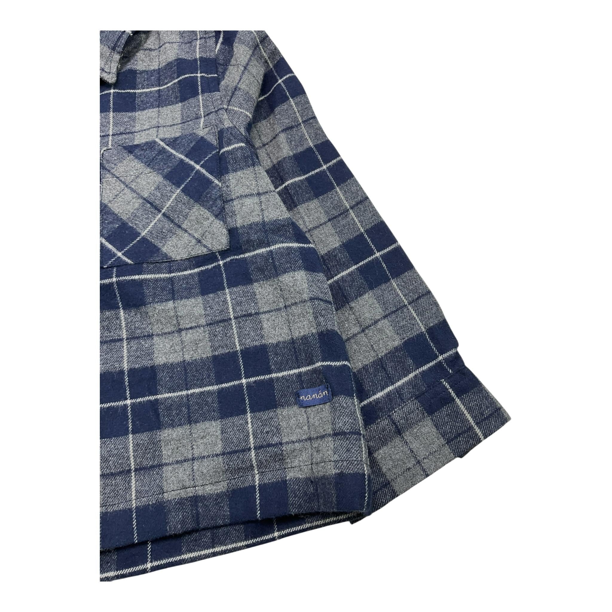 NANAN camicia manica lunga stampa fantasia Blu/grigio per Bambino I2312326BLJ BLU/GRIGIO NANAN