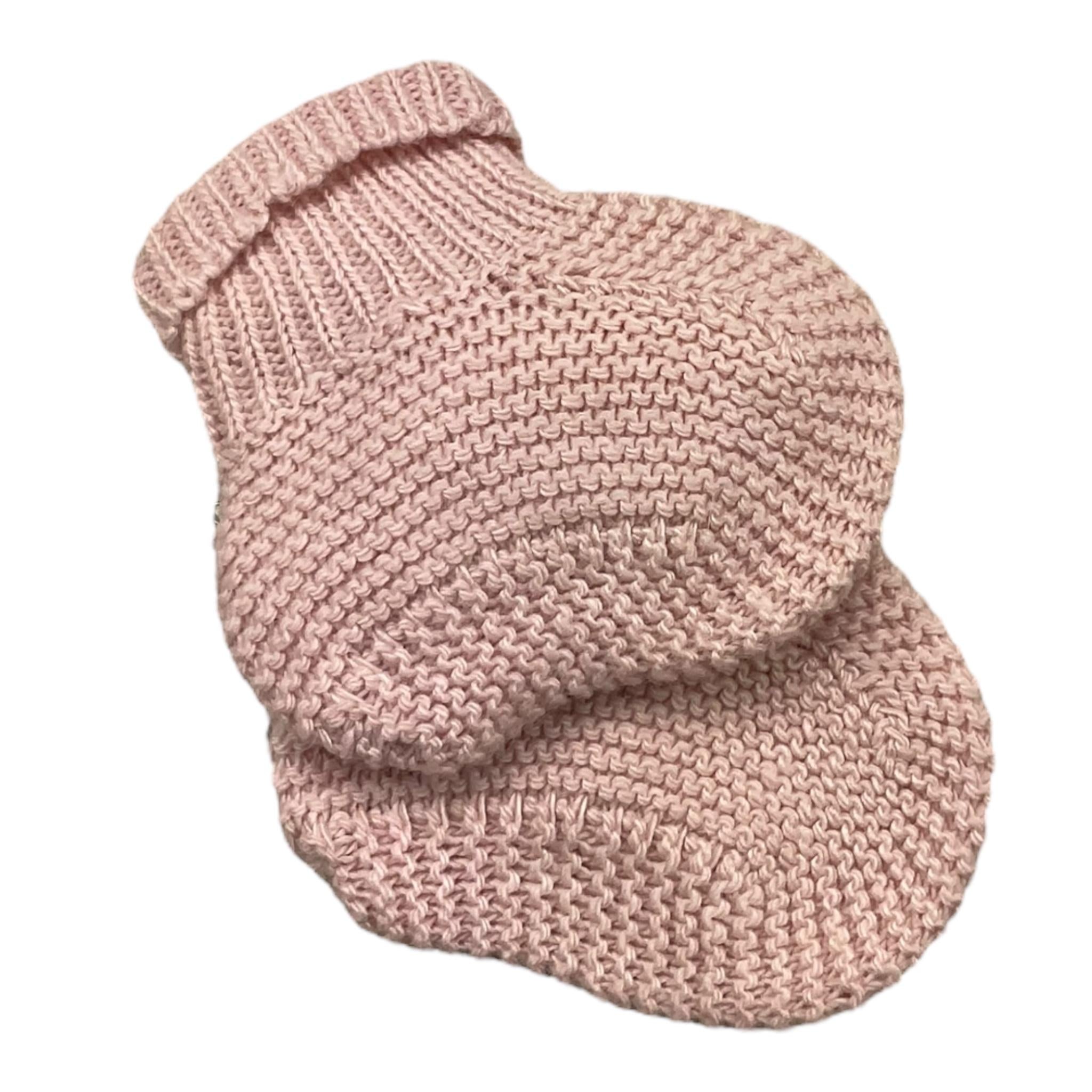 LE BEBE' babbucce tinta unita Rosa per Neonata LBG5935 ROSA LE BEBE'