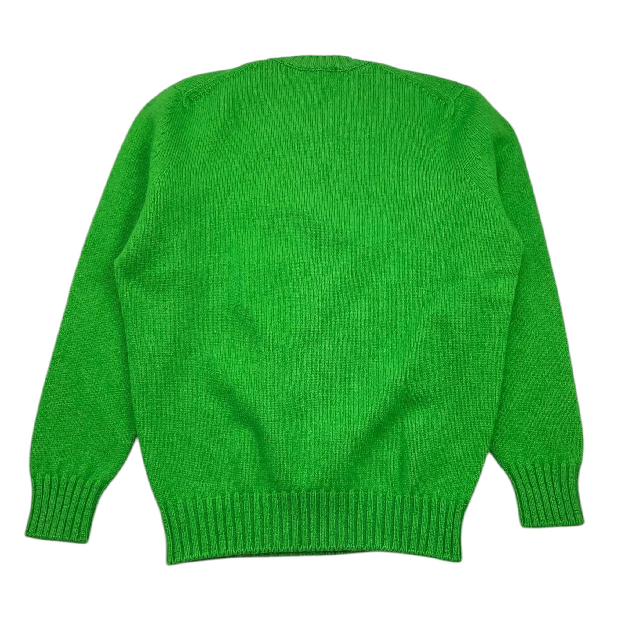 JURTA maglia girocollo tinta unita Verde per Bambino BA4K01J VERDE JURTA