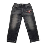 ICEBERG jeans tinta unita con girovita regolabile Nero per Neonato PTICE5308BXXX NERO ICEBERG