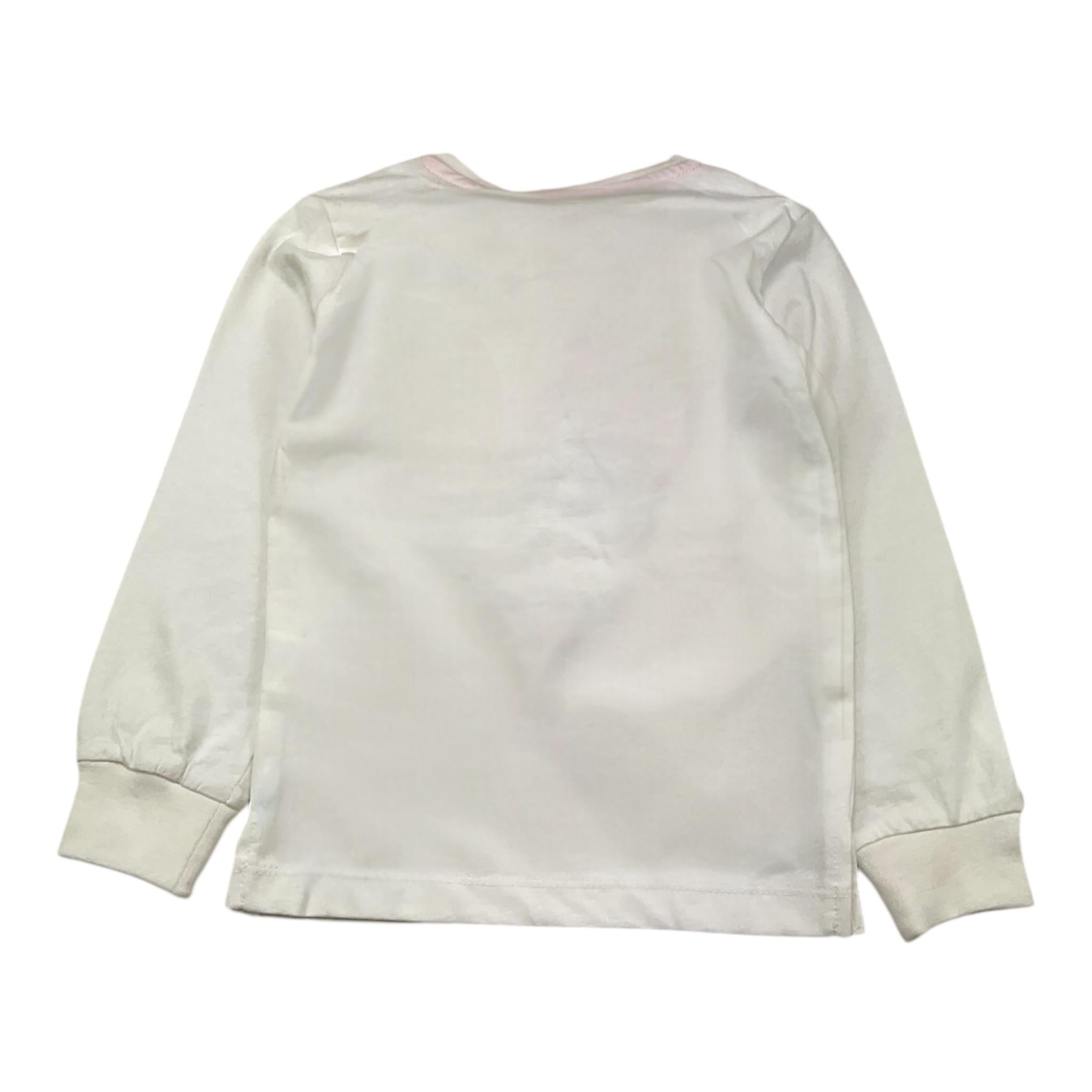 SIVIGLIA shirt girocollo tinta unita con stampa Bianco per Bambino SVNTS00517J BIANCO SIVIGLIA