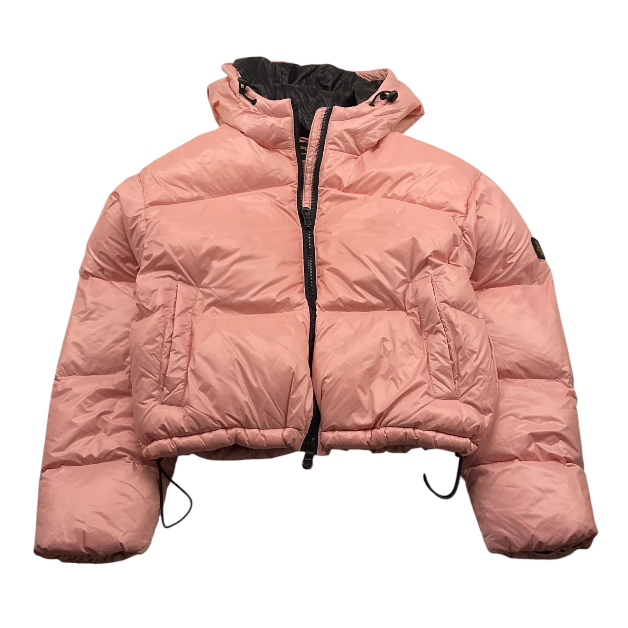 REFRIGIWEAR giubbino tinta unita con zip e cappuccio Rosa per Bambina RWG961X ROSA REFRIGIWEAR
