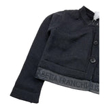 ELISABETTA FRANCHI coprispalle tinta unita  Nero per Neonata EGMA07 NERO ELISABETTA FRANCHI