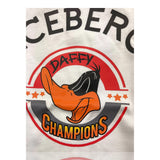 ICEBERG shirt girocollo tinta unita con stampa in contrasto Bianco per Neonato TSICE5328BX BIANCO ICEBERG