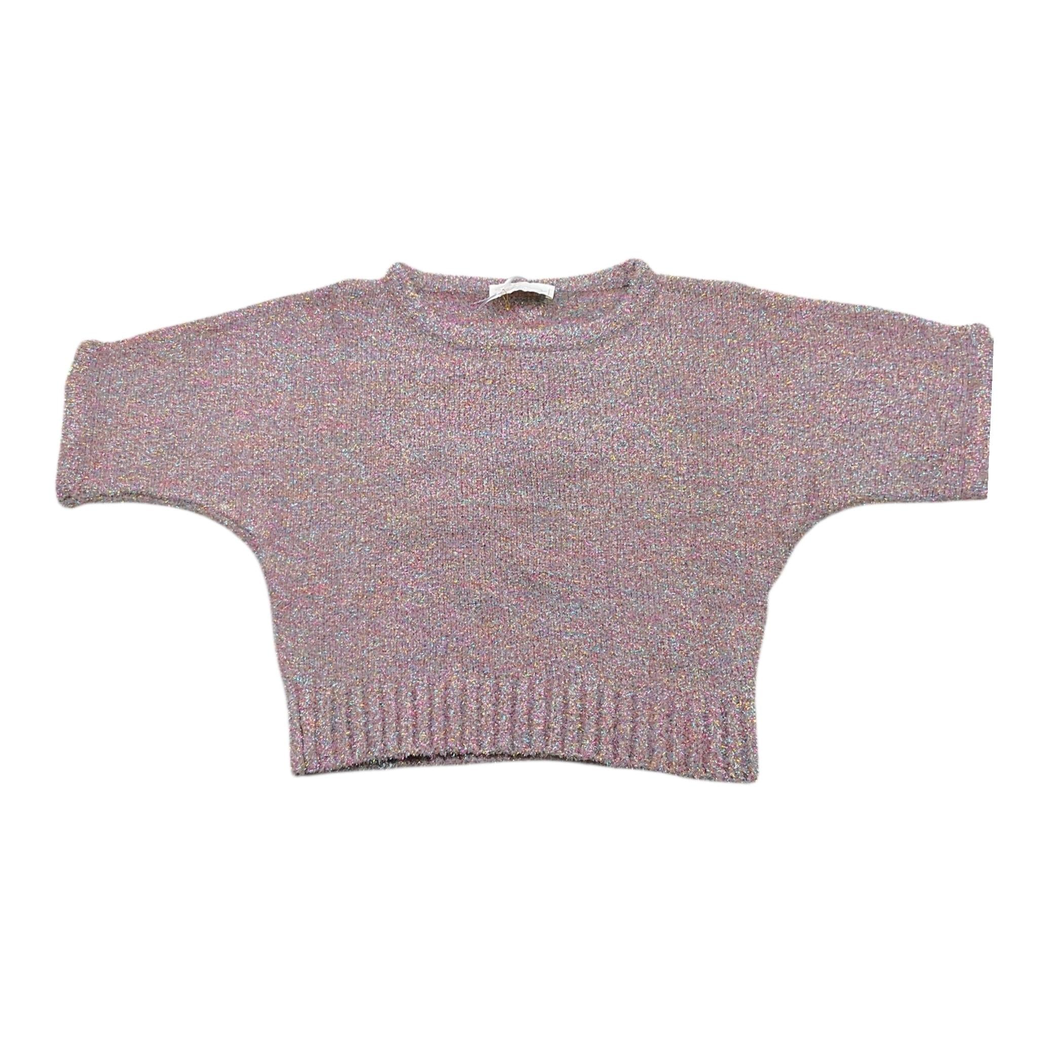 GENNY PRINCESS maglia tinta unita girocollo Rosa per Bambina YFMA004 ROSA GENNY PRINCESS