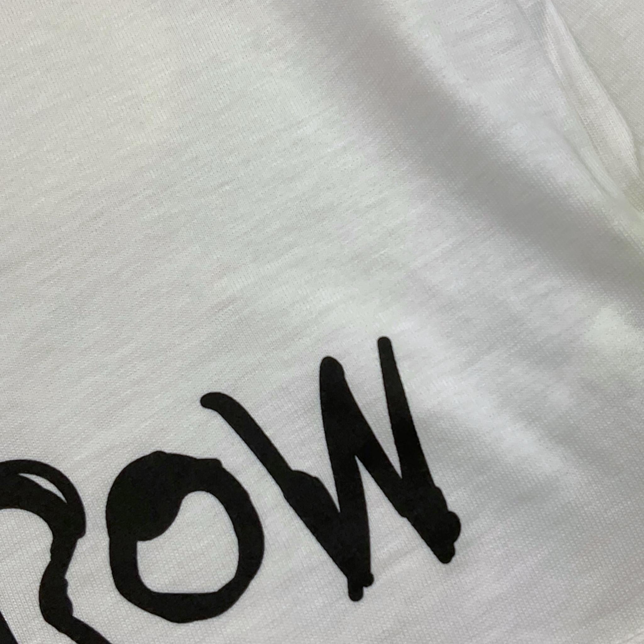 BARROW KIDS shirt girocollo tinta unita con stampa Bianco per Bambino F3BKUNTH132J BIANCO BARROW KIDS