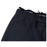 KARL LAGERFELD pantalone tinta unita cn elastico in vita logato Nero per Bambina Z30263 NERO KARL LAGERFELD