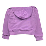 GAELLE felpa tinta unita con cappuccio e stampa Lilla per Bambina 2741F0973 LILLA GAELLE