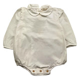 WEDOBLE camicia body tinta unita manica lunga Panna per Neonato I2209916A PANNA WEDOBLE