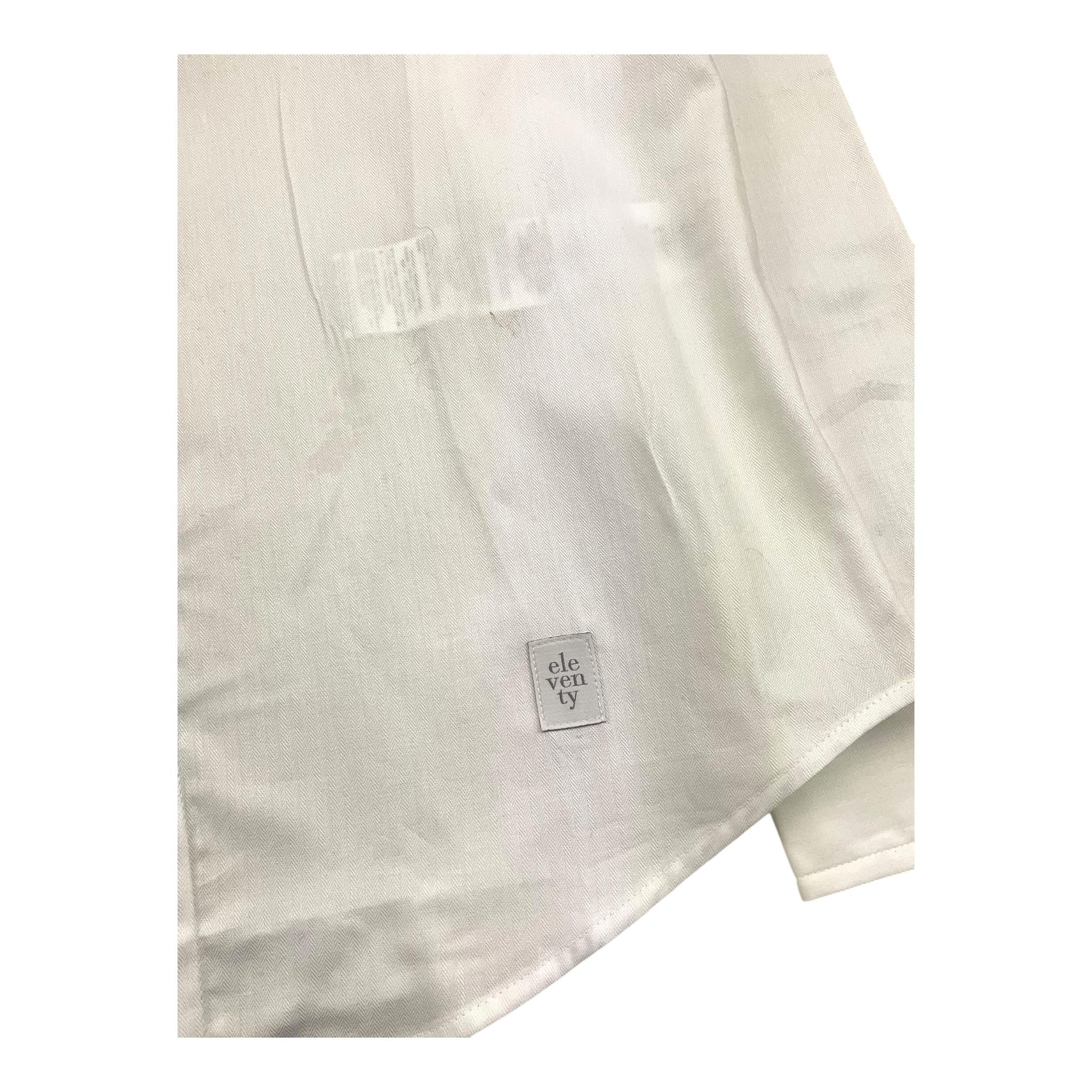 ELEVENTY camicia manica lunga tinta unita Bianco per Bambino ET5P20 BIANCO ELEVENTY