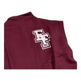ELISABETTA FRANCHI tuta intera tinta unita giromanica con logo Bordeaux per Bambina EFTA096 BORDEAUX ELISABETTA FRANCHI