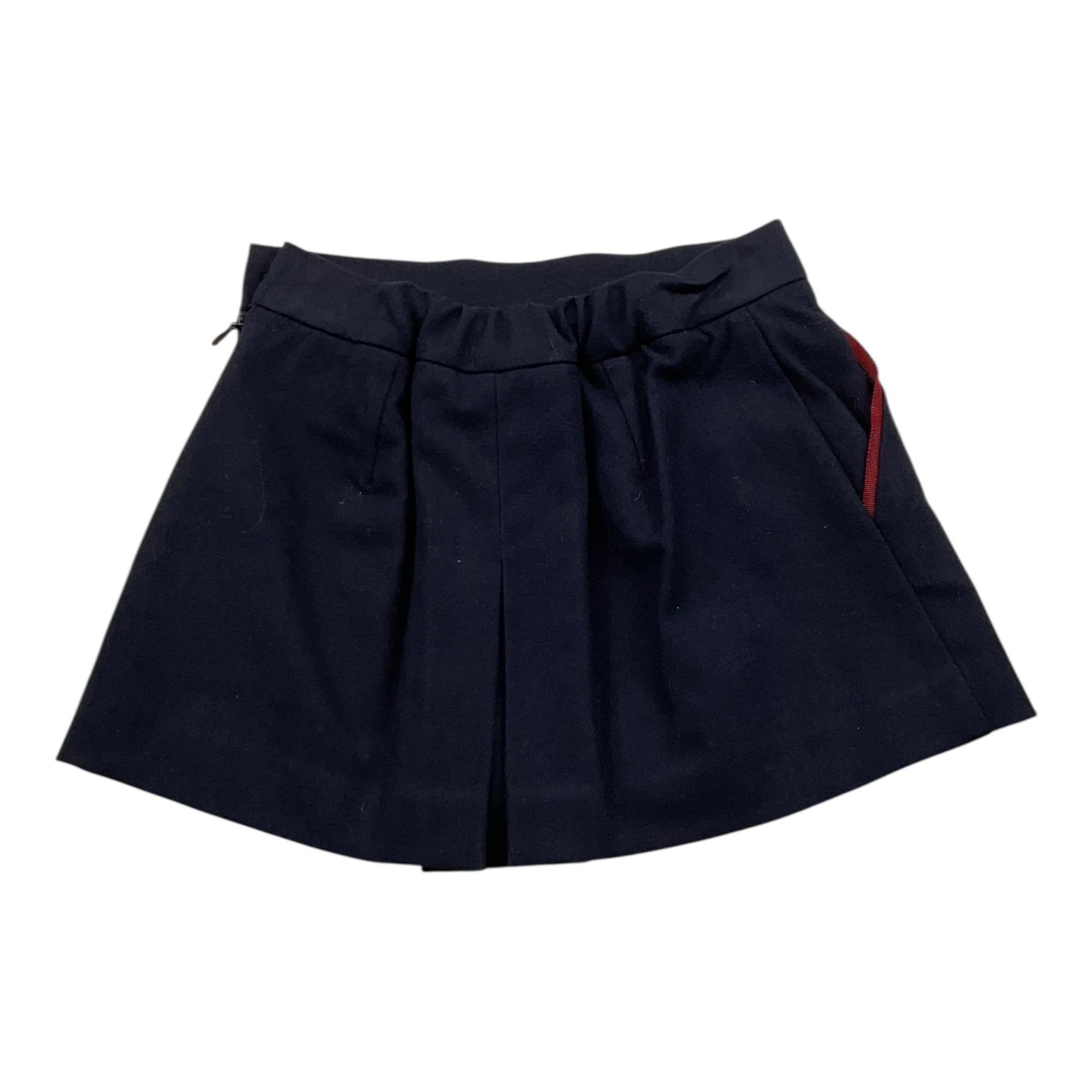 IL GUFO gonna tinta unita con elastico in vita Blu per Bambina A24GN225W0003J BLU IL GUFO