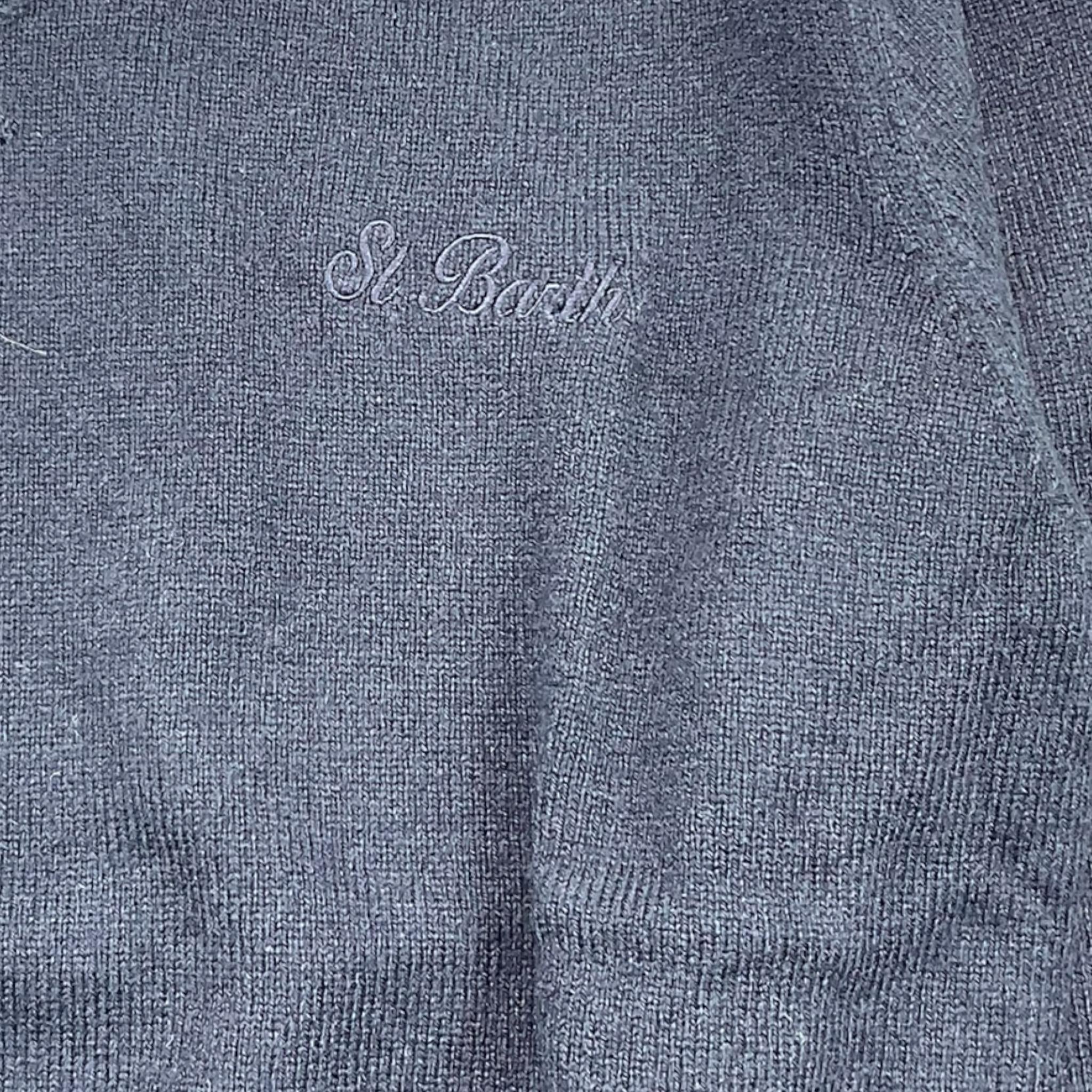 SAINT BARTH maglia tinta unita girocollo Blu per Bambino NIX0001 BLU SAINT BARTH