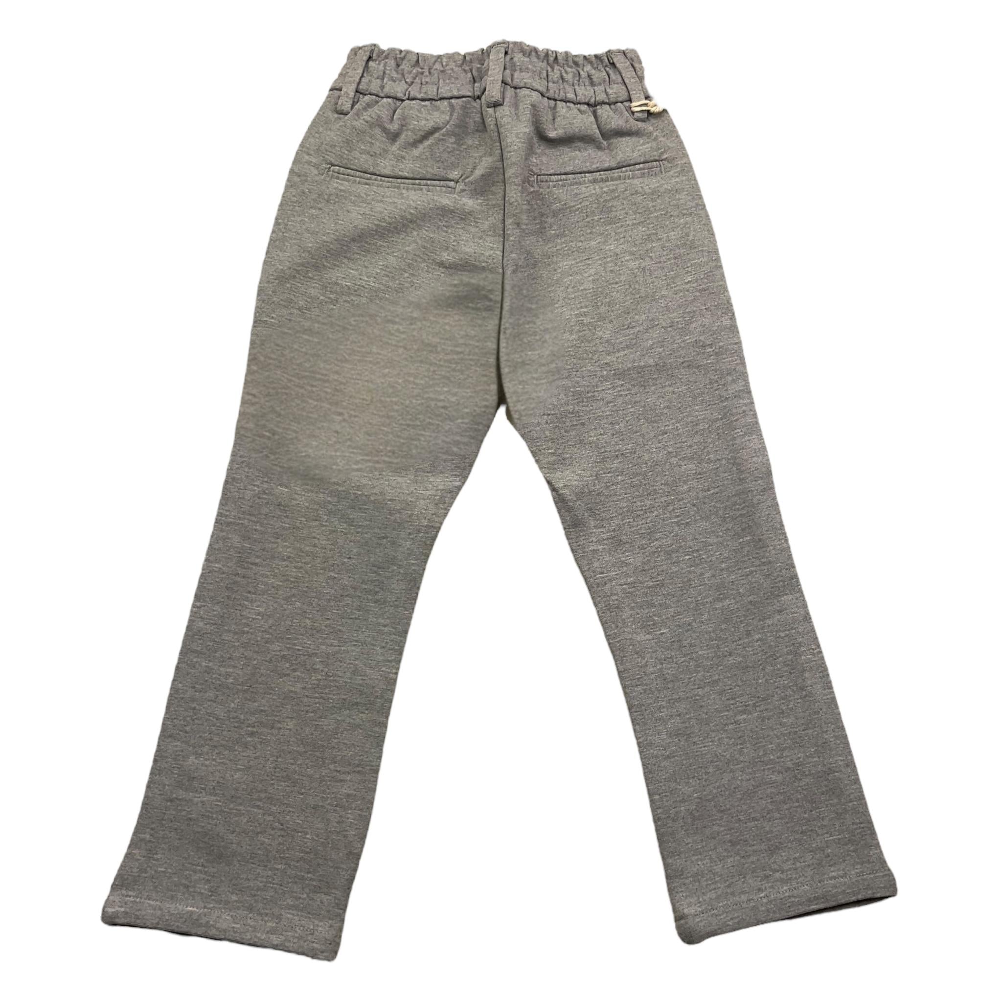 NUPKEET pantalone tinta unita cn elastico in vita Grigio per Neonato 34NK561N GRIGIO NUPKEET