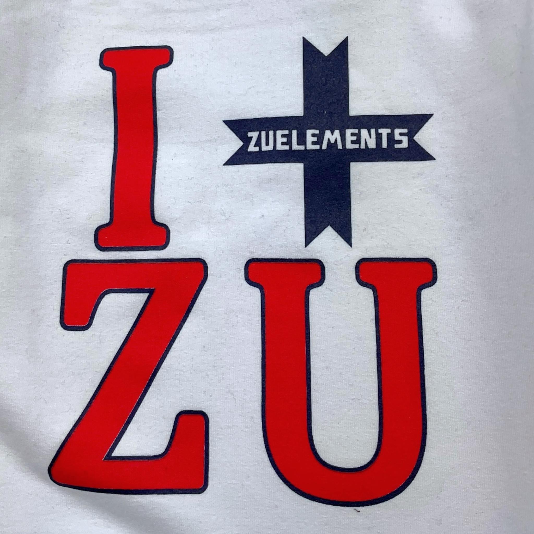 ZU+ELEMENTS felpa girocollo tinta unita con stampa Bianco per Bambino ZU287 BIANCO ZU+ELEMENTS