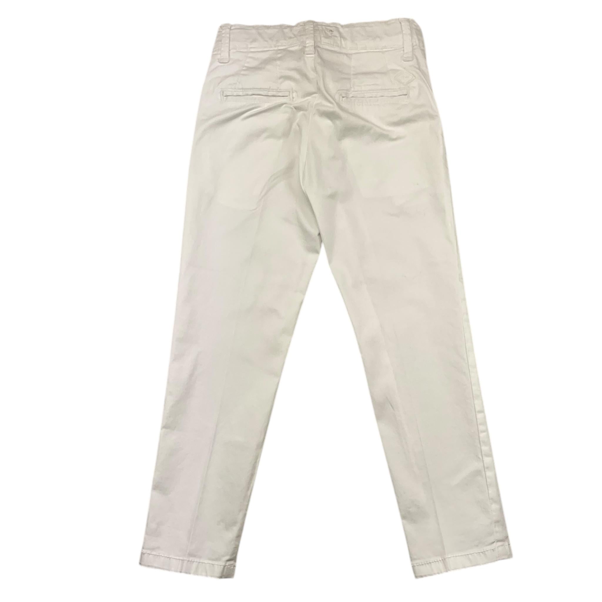 NUPKEET pantalone tinta unita con girovita regolabile Bianco per Bambino 31NK905 BIANCO NUPKEET