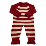 WEDOBLE tutina manica lunga fantasia a righe Rosso per Neonato I2410346 ROSSO WEDOBLE