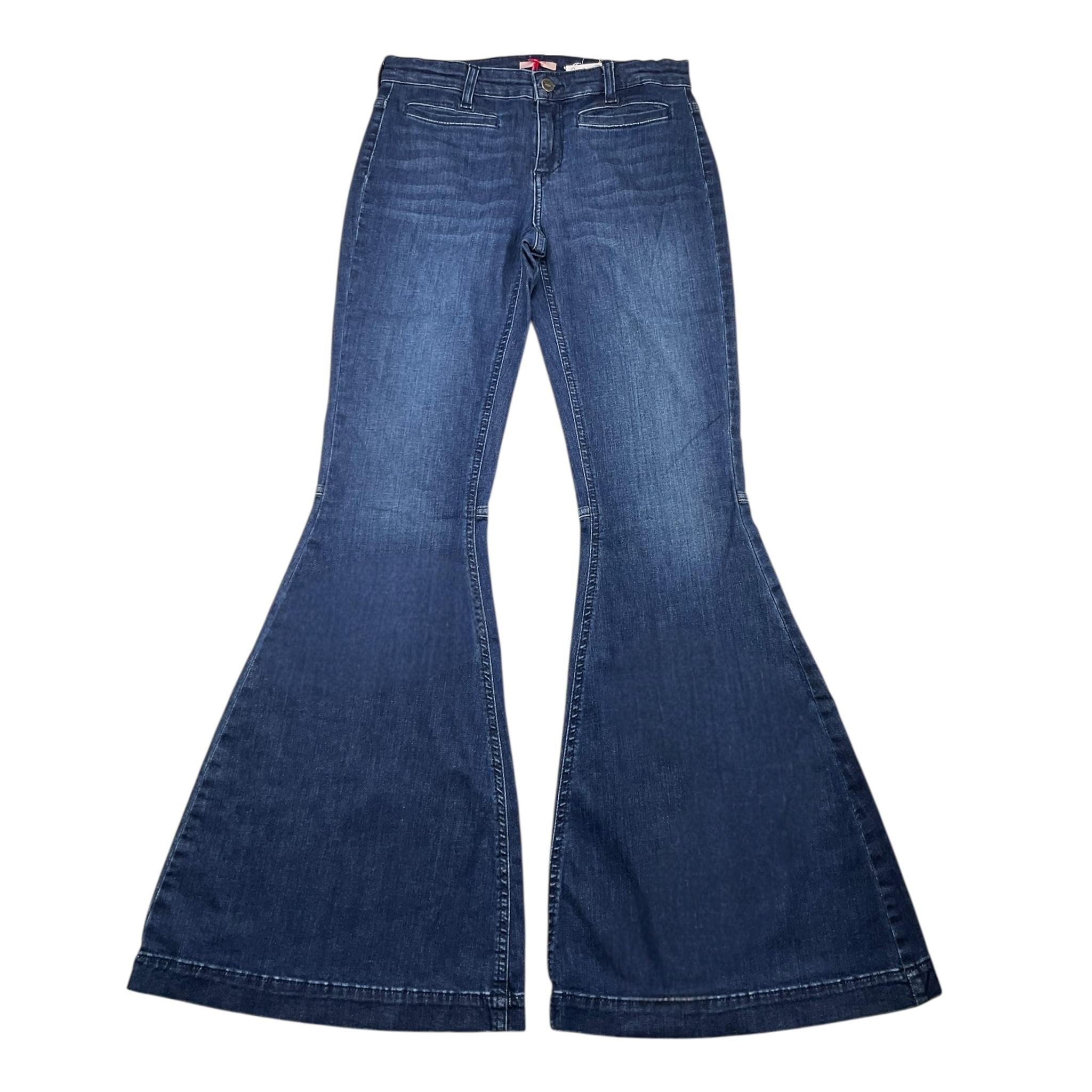 LIU JO jeans tinta unita modello zampa Blu per Bambina GA4138 BLU LIU JO