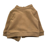 LE BEBE' cardigan tinta unita con microfantasia Cammello per Neonato LBB5184 CAMMELLO LE BEBE'
