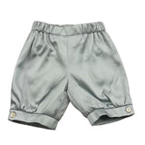 LA STUPENDERIA bermuda tint unita con elastico in vita Azzurro per Neonato CCBR55 AZZURRO LA STUPENDERIA