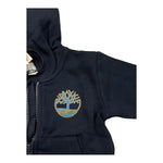 TIMBERLAND felpa con zip e cappuccio tinta unita Blu per Neonato T60262 BLU TIMBERLAND