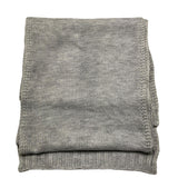 LIU JO sciarpa tinta unita con logo brillantinat Grigio per Bambina G63080 GRIGIO LIU JO