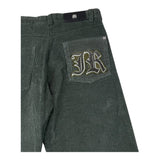 JOHN RICHMOND pantalone tinta unita in camoscio Verde per Bambino RBA25060PA VERDE JOHN RICHMOND