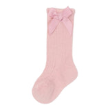 MAYORAL calzini tinta unita con fiocchetto Rosa per Neonata 9595 ROSA MAYORAL