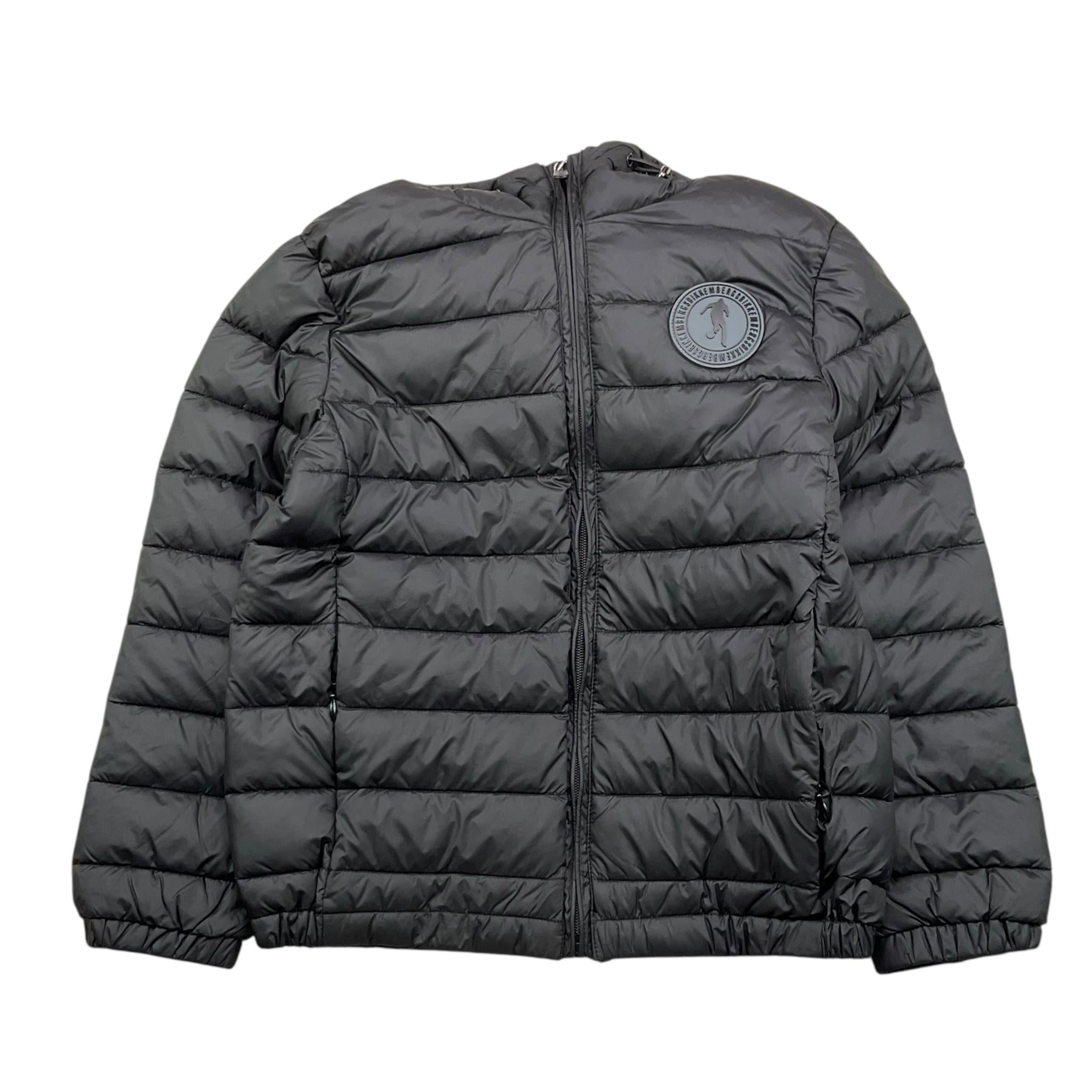 BiKKEMBERGS giubbino tinta unita con cappuccio Nero per Bambino BK2800X NERO BiKKEMBERGS