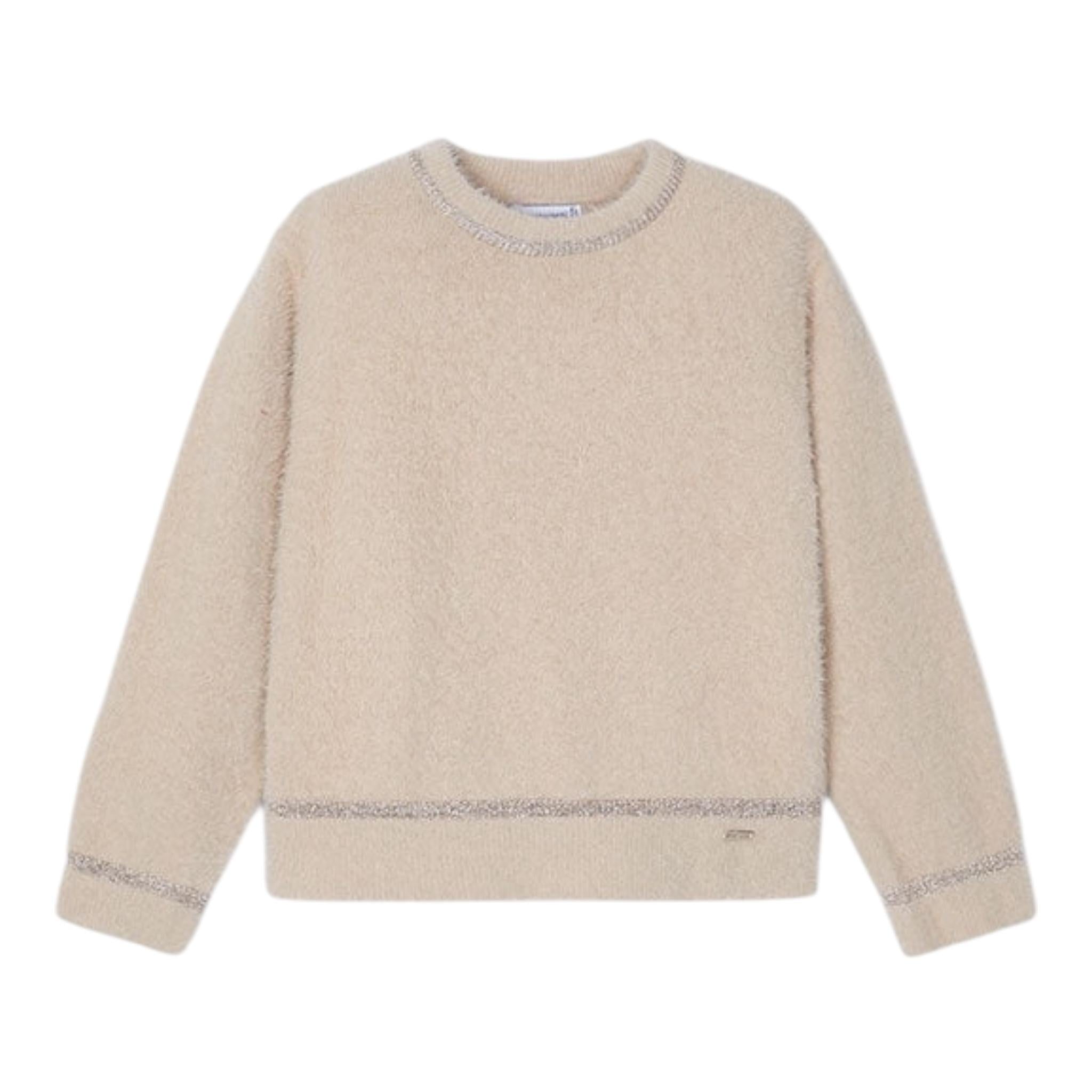 MAYORAL maglia girocollo tinta unita Beige per Neonata 4353XN BEIGE MAYORAL