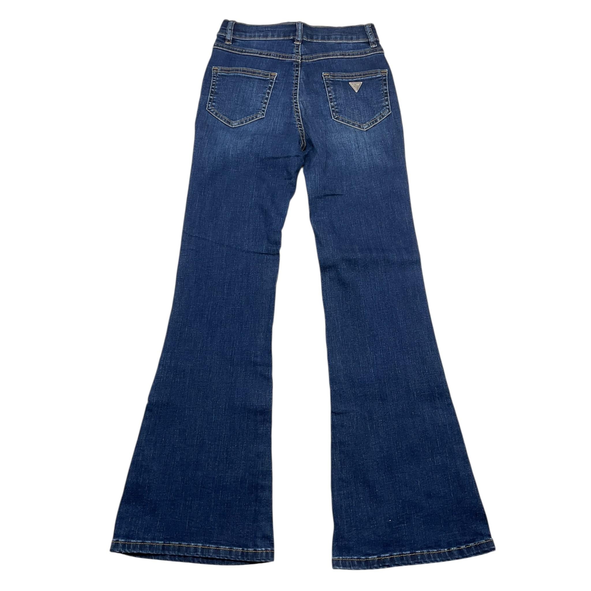 GUESS jeans tinta unita modello zampa Blu per Bambina J3YA03D52V0XXX BLU GUESS