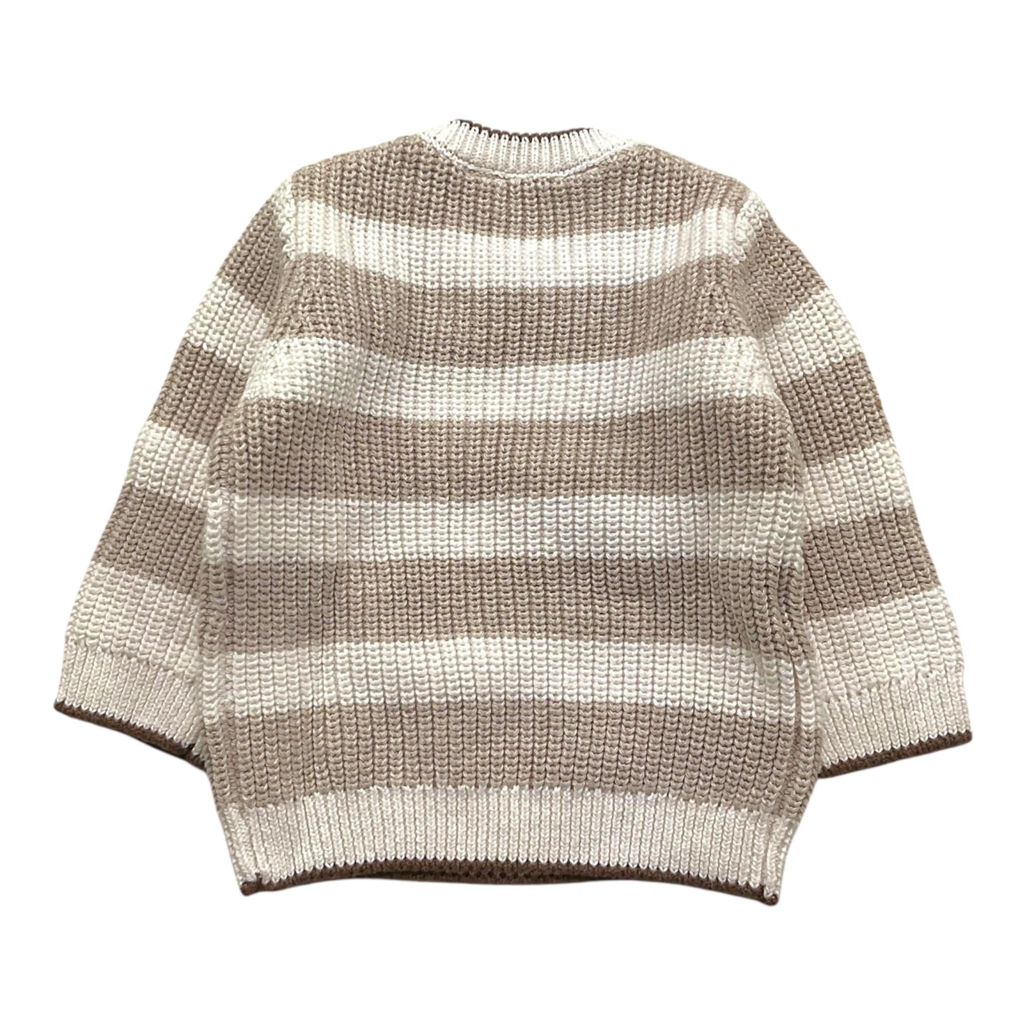 MAYORAL maglia tinta unita con fantasia a righe Panna per Neonato 2307 PANNA MAYORAL