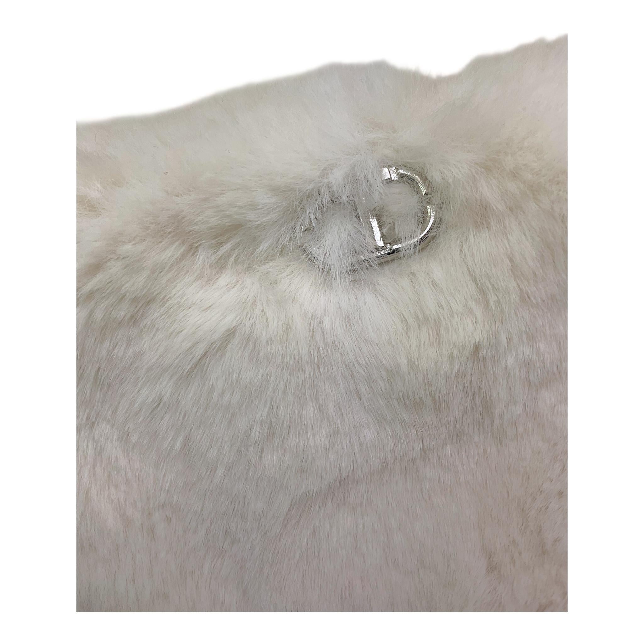 TWINSET pelliccia tinta unita con zip Bianco per Bambina 242GJ2200 BIANCO TWINSET