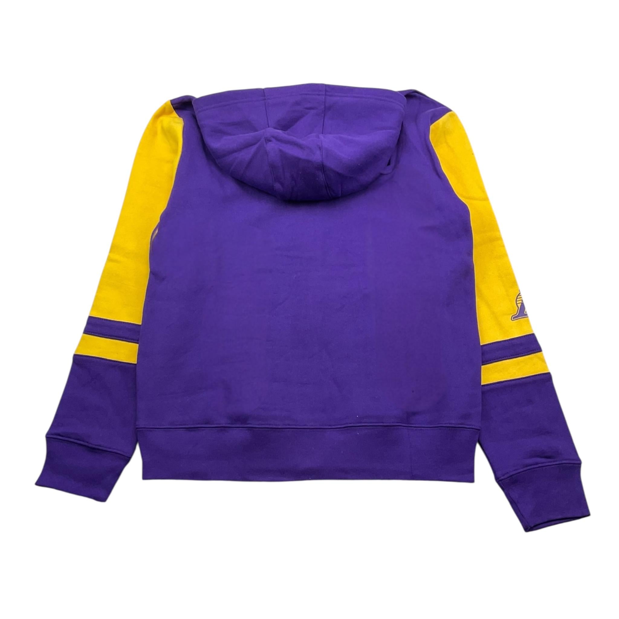 NBA felpa tinta unita con zip e cappuccio Viola per Bambino EK2B7ST00 VIOLA NBA