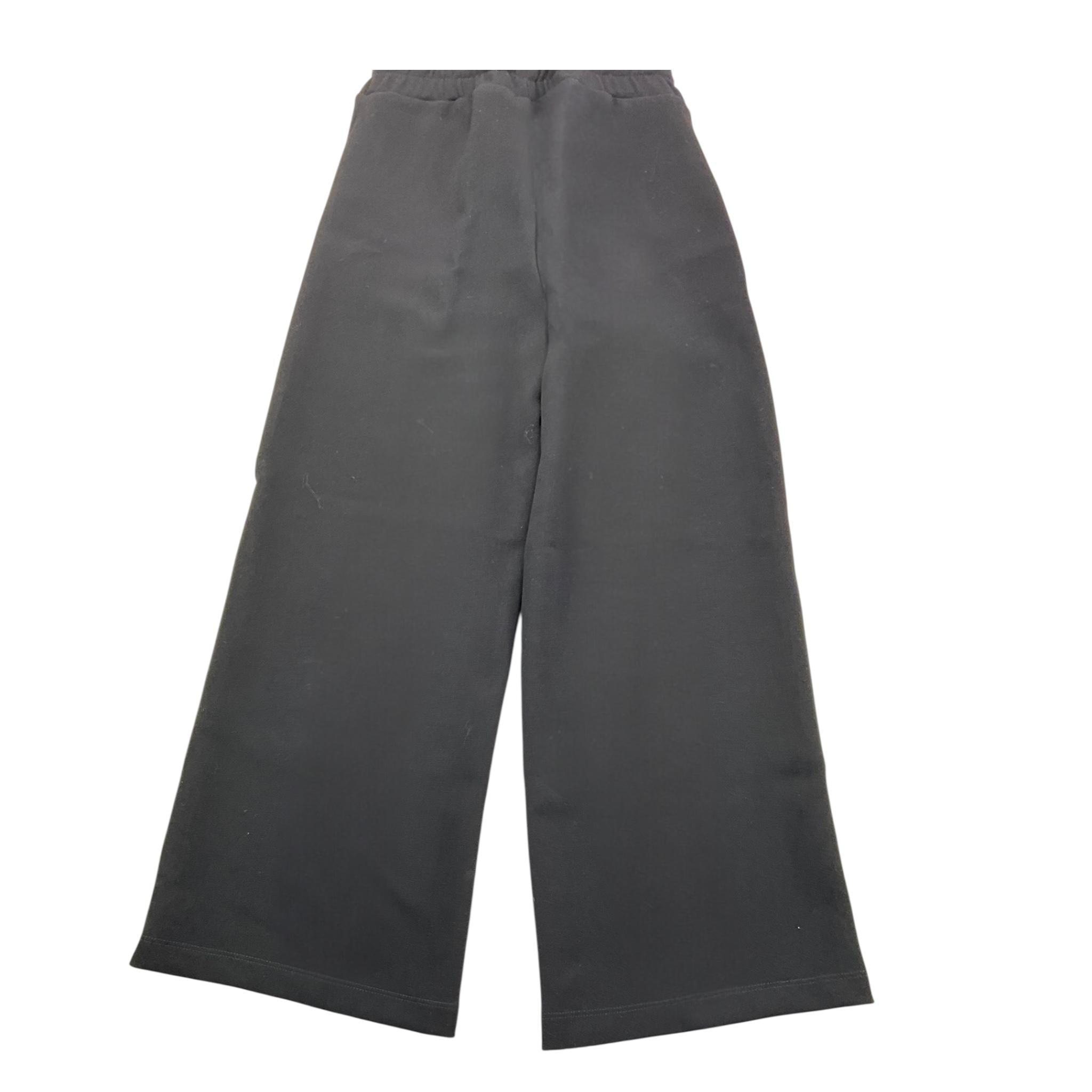 SUNS pantalone tinta unita con elastico in vita Nero per Bambina PFS5351D NERO SUNS