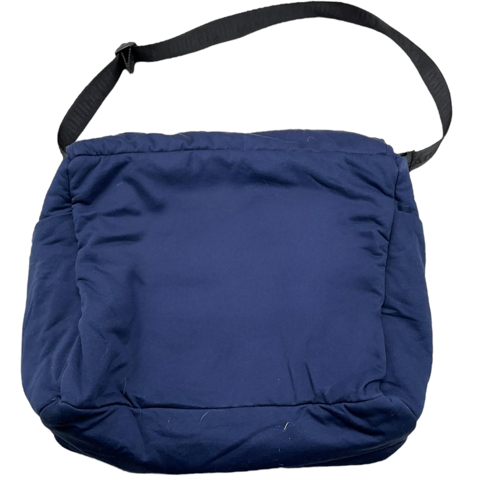 MOSCHINO borsa premaman tinta unita con stampa Blu per Neonata MYX03 BLU MOSCHINO