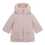 GUESS giubbino tinta unita reversibile con zip e cappuccio Rosa per Neonata K4BL02N ROSA GUESS