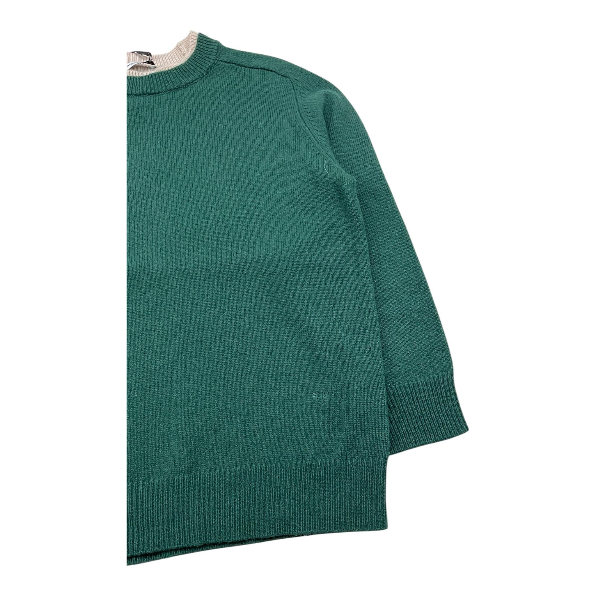 PAOLO PECORA maglia girocollo tinta unita Verde per Bambino PP4083 VERDE PAOLO PECORA