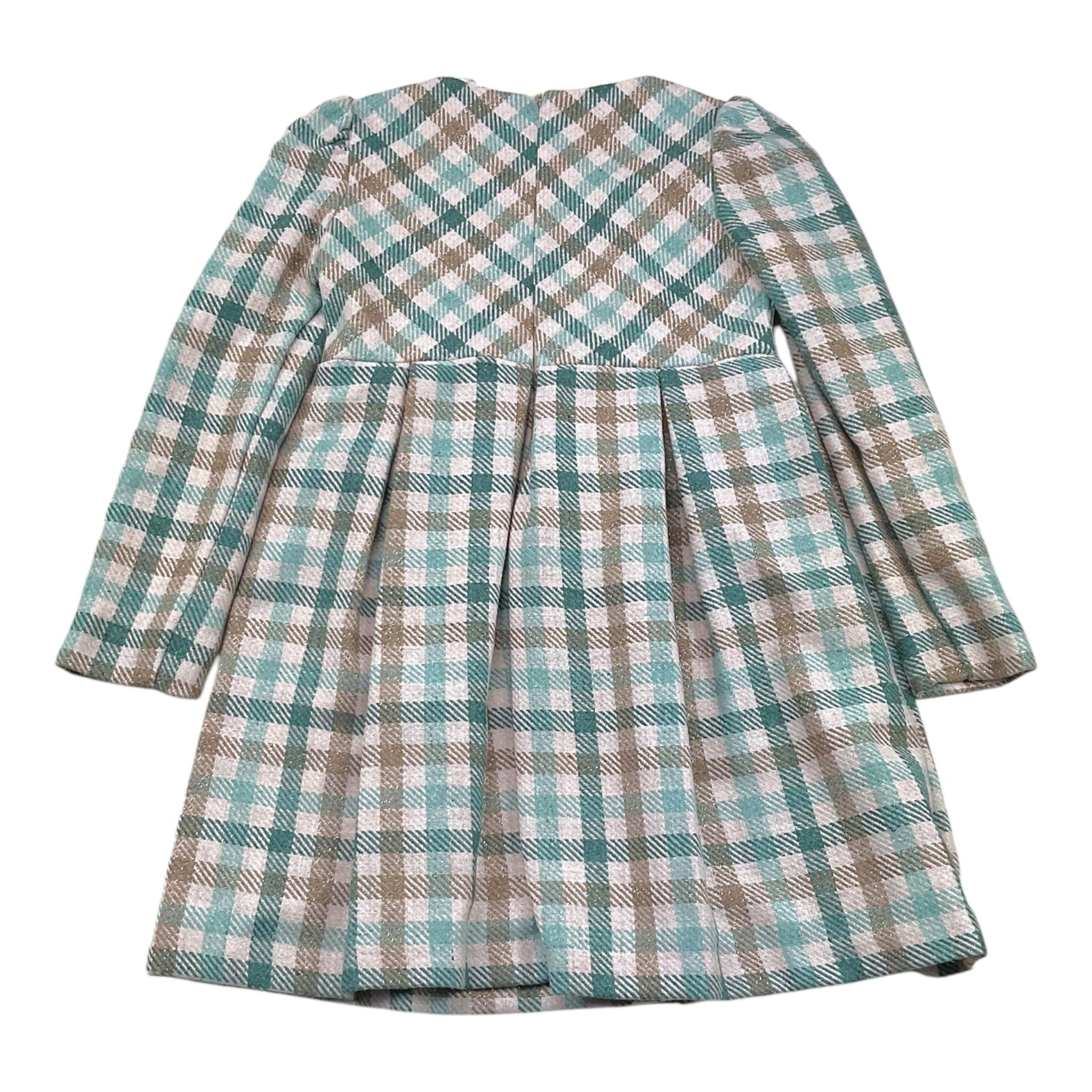 MAYORAL abito tricolore con fantasia a quadri Bianco/verde per Bambina 4914 BIANCO/VERDE MAYORAL