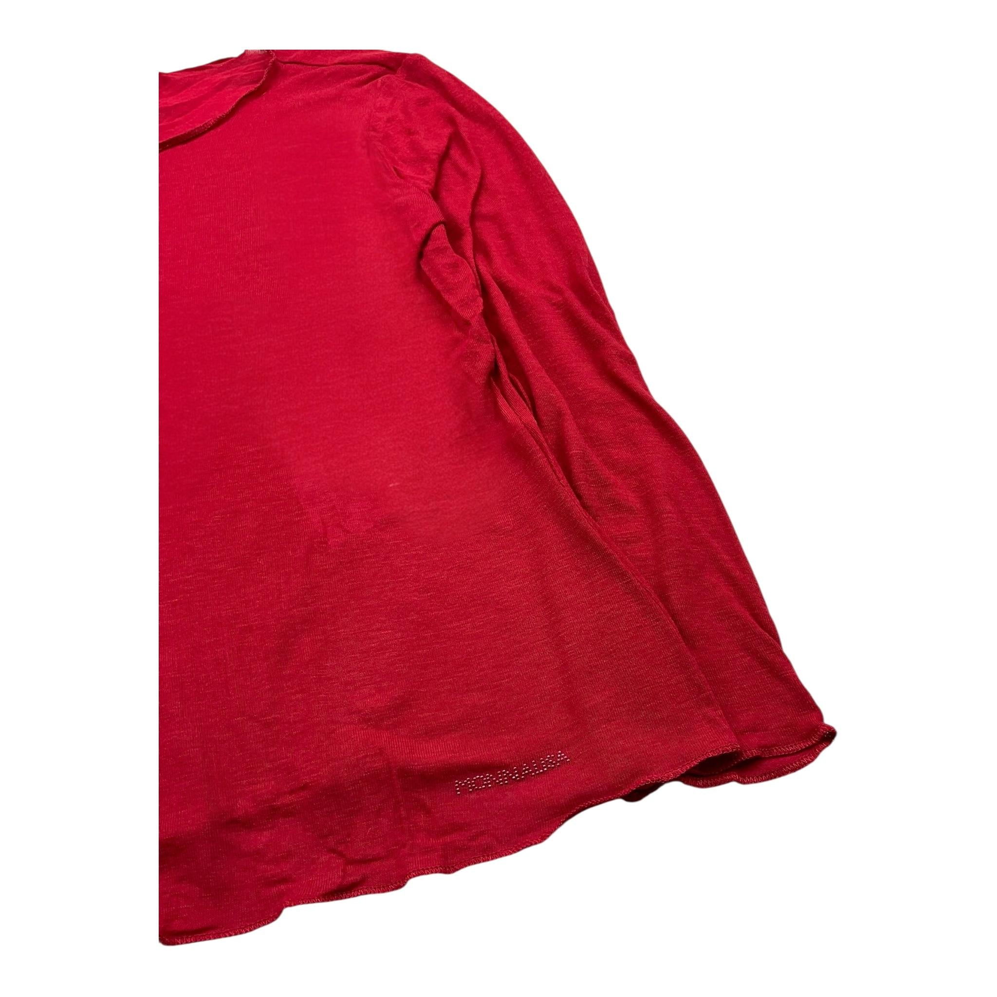 MONNALISA shirt tinta unita girocollo Rosso per Bambina 170607 ROSSO MONNALISA