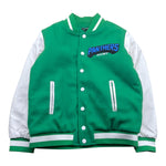 NEVER TOO giubbino modello college bicolore Verde per Bambino NT2085RX VERDE NEVER TOO
