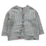 WEDOBLE cardigan tinta unita con ricami Azzurro per Neonato V2404308A AZZURRO WEDOBLE