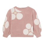 MAYORAL maglia girocollo tinta unita ricami fiori Rosa per Bambina 2321 ROSA MAYORAL