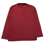 TRUSSARDI polo manica lunga tinta unita Rosso per Bambino TBA25073 ROSSO TRUSSARDI