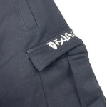 DISCLAIMER pantalone modello tuta tinta unita con stampa Nero per Bambino 24IDK58228X NERO DISCLAIMER