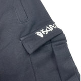 DISCLAIMER pantalone modello tuta tinta unita con stampa Nero per Bambino 24IDK58228X NERO DISCLAIMER