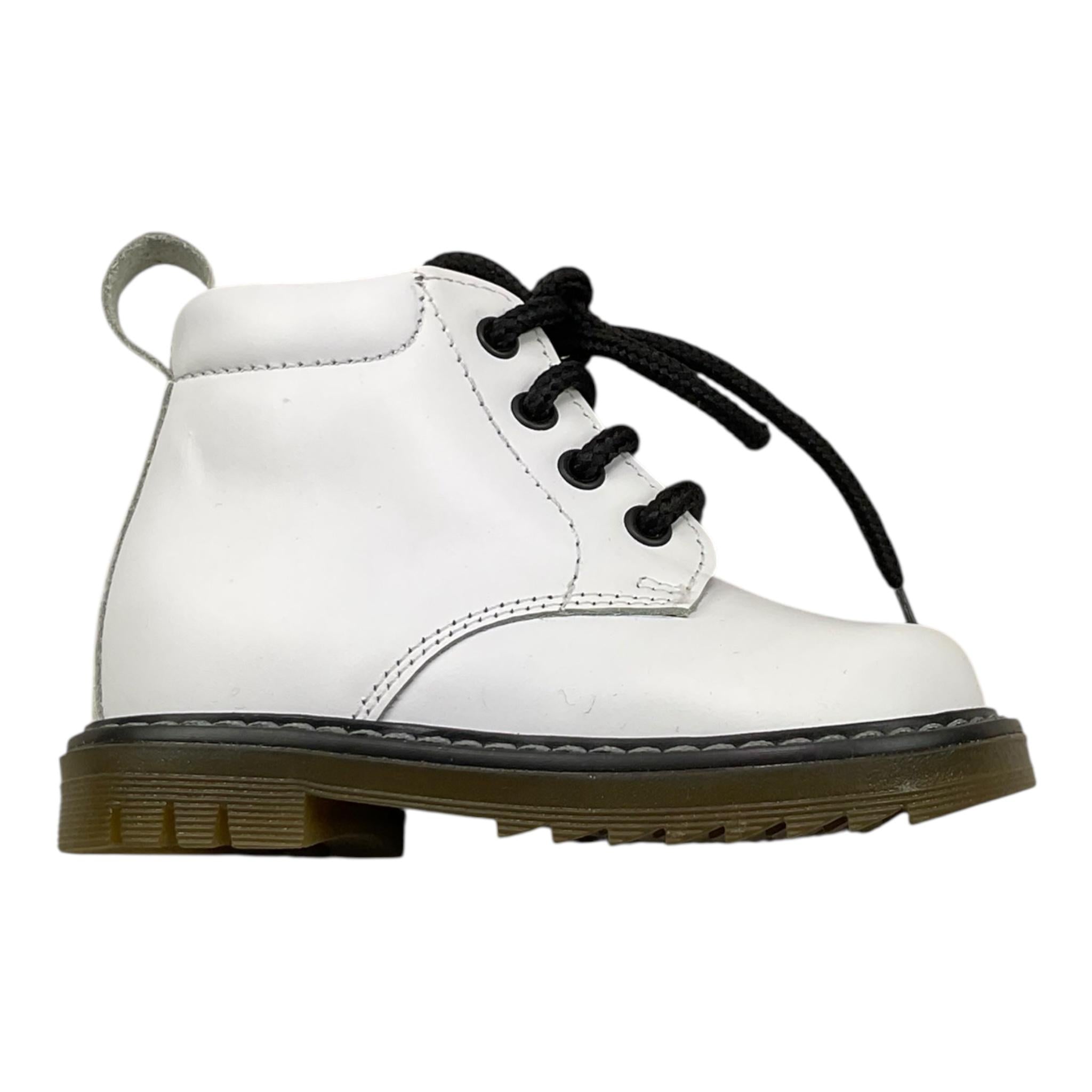 PANYNO stivali tinta unita lucidi Bianco per Bambino B2741J BIANCO PANYNO