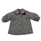 LE BEBE' cappotto tinta unita paillettato Grigio per Neonata LBG6075 GRIGIO LE BEBE'